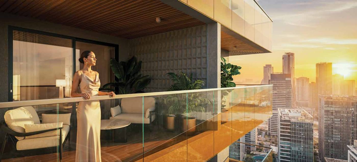 Encanto apartment wraparound balcony