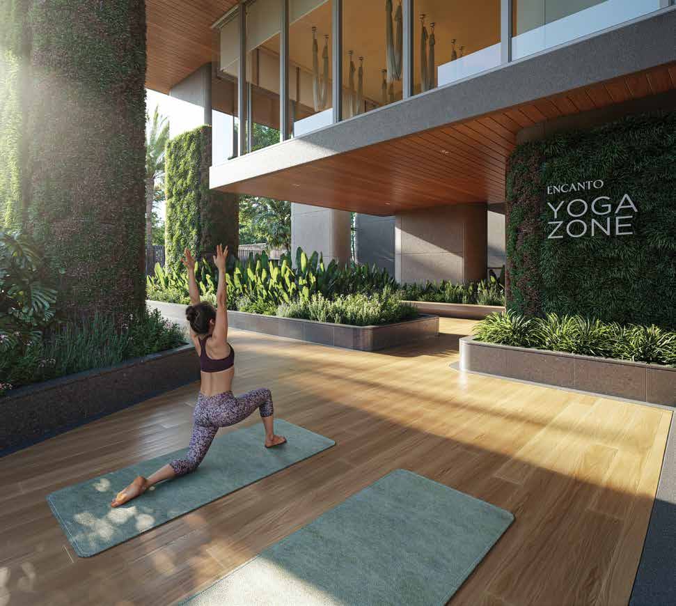 Encanto yoga deck
